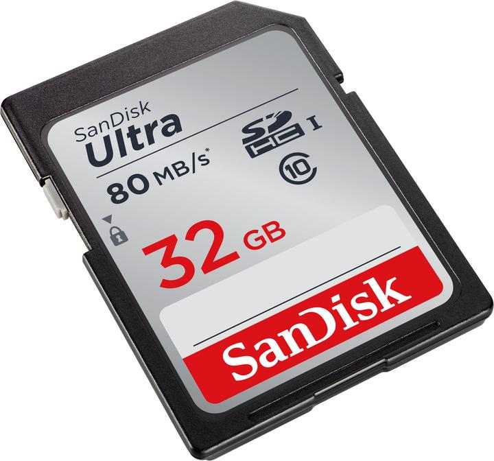 Immagine prodotto SanDisk Ultra U1 (32 GB, SDHC, U1, UHS-I)