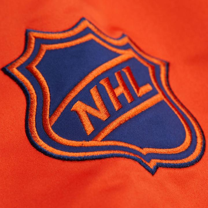 Produktbild Mitchell & Ness M&N Heavyweight Satin Jacket NHL Edmonton Oilers - S (S)