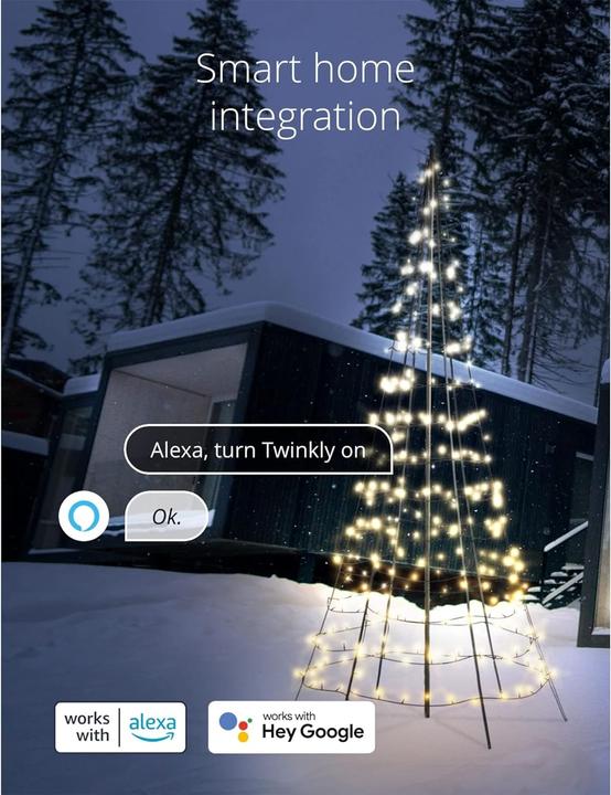 Actual product image Twinkly Light tree