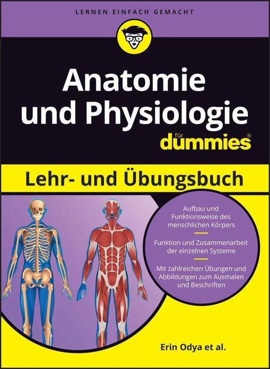 Produktbild Anatomie und Physiologie Lehr- und Übungsbuch für Dummies (Deutsch, Donna Rae Siegfried, Pat DuPree, Janet Rae-Dupree, Erin Odya, 2023)