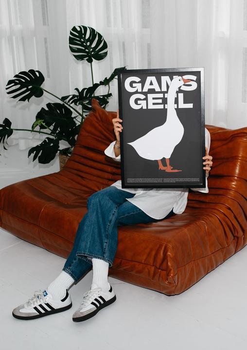 Produktbild Plakativ Gans Geil Poster A1 (59.5 x 84 cm)