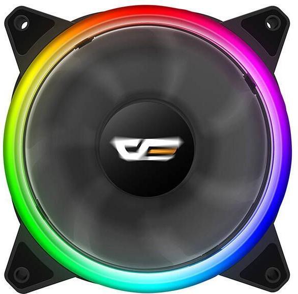 Produktbild Darkflash Tech Computer Fan Set ARGB Darkflash DR12 Pro 3in1 (black) (120 mm, 3 x)