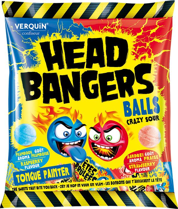 Produktbild Head Bangers Erdbeere & Himbeere Kitache (16pcs) (16 Stk., 149 g)