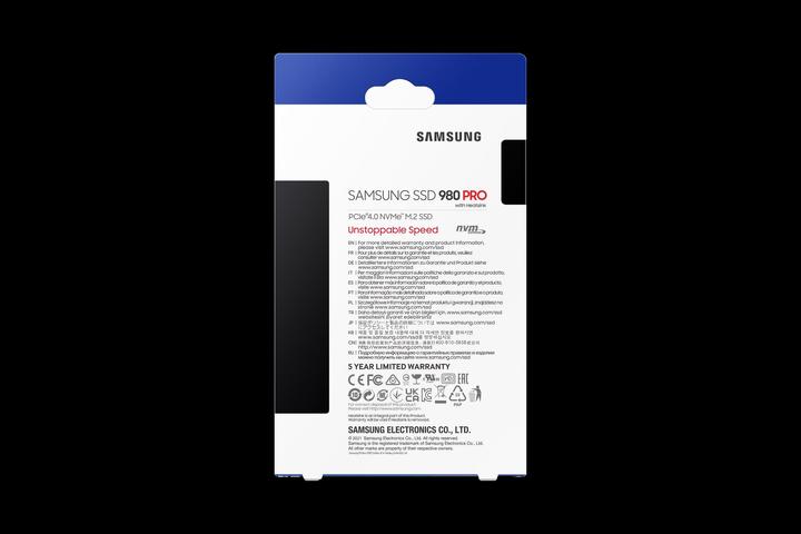 Image du produit Samsung 980 Pro avec Heatsink (1000 Go, M.2 2280)