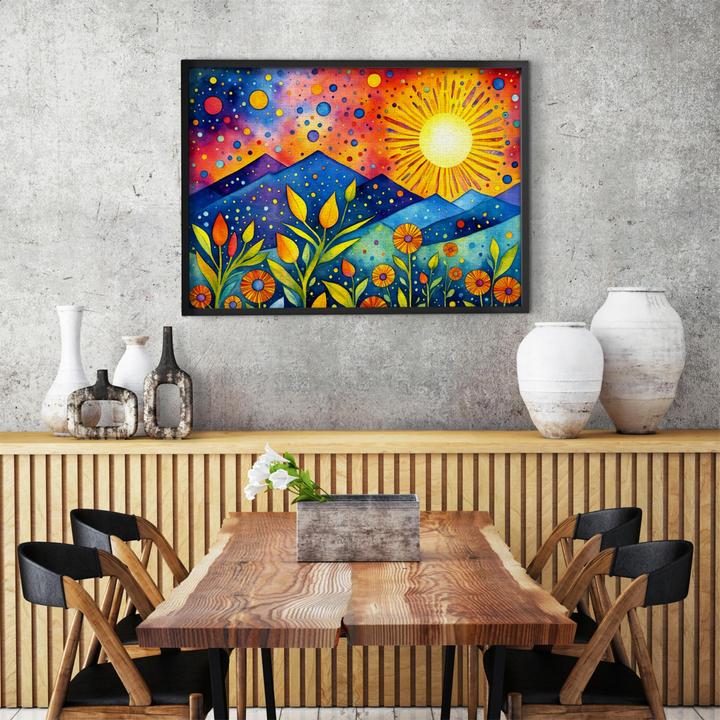 Actual product image Enjoy Puzzle Puzzle 1000 pieces - Sunset Rain (1000 pieces)