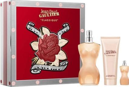 Actual product image Gaultier Classique EDT 100 ml + EDT 6 ml + Body Lotion 75 ml - Gift Set (Eau de toilette, 100 ml)