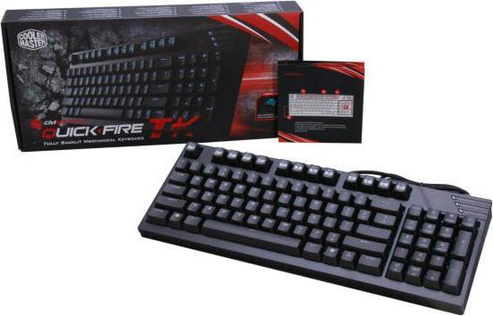Actual product image Cooler Master CM Storm Quick Fire TK (DE, Cable)