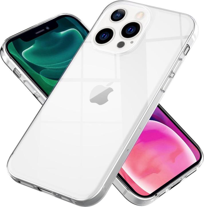 Produktbild Nalia Klare Silikon Handyhülle (Apple iPhone 13 Pro)
