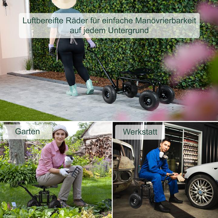 Actual product image Relaxdays Garden seat