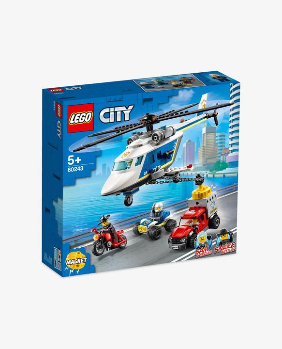 Actual product image LEGO Police helicopter pursuit (60243, LEGO City)