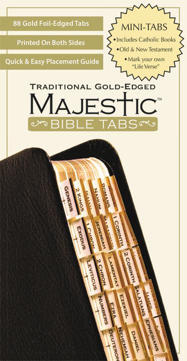 Immagine prodotto Majestic Traditional Gold Bible Tabs Mini (Inglese, Claire Ellie, 2008)