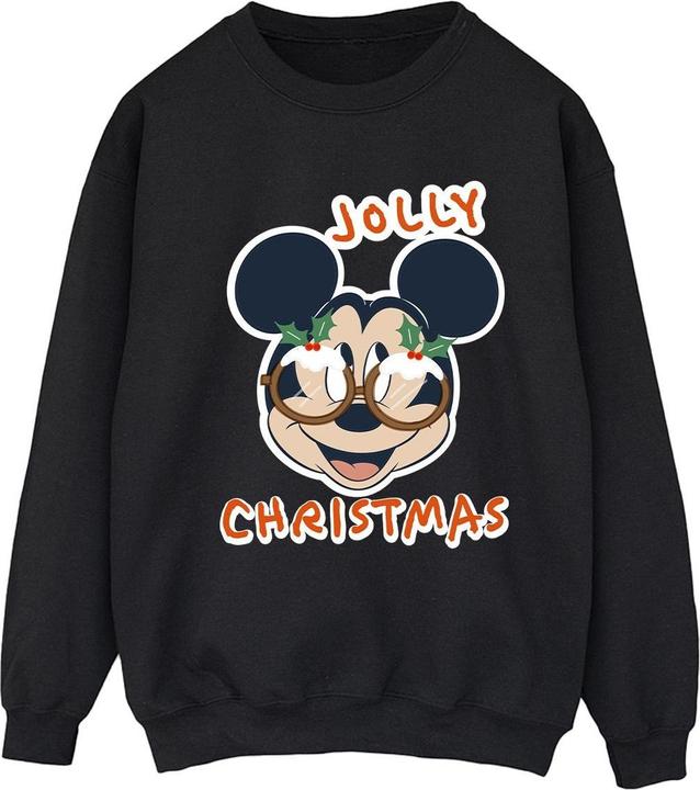Immagine prodotto Disney Mickey Mouse Jolly Christmas Glasses Felpa Donna (M)