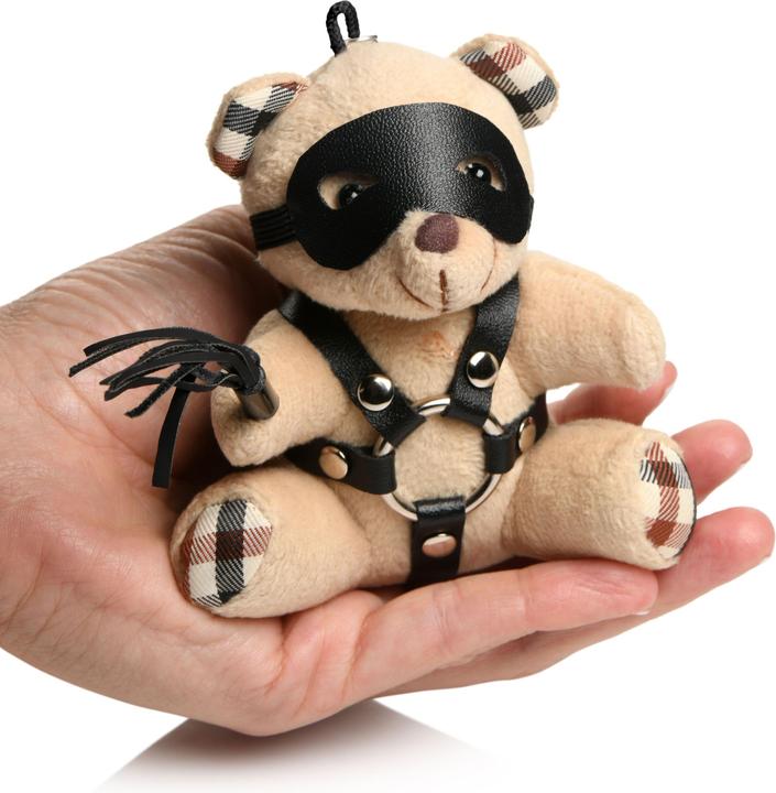 Productafbeelding Master Series Geknevelde Teddybeer Sleutelhanger