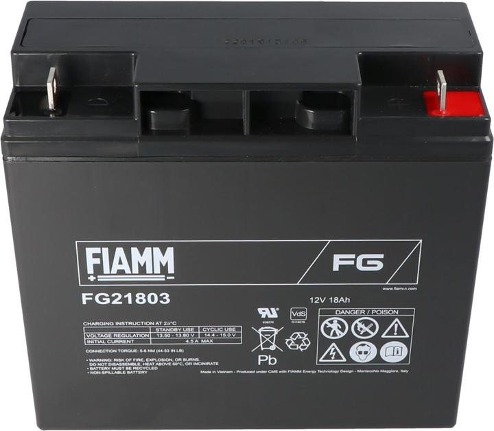 Immagine prodotto Fiamm FG21703 PB Blei Akku 12 Volt und mit 17Ah (12 V, 17 Ah)