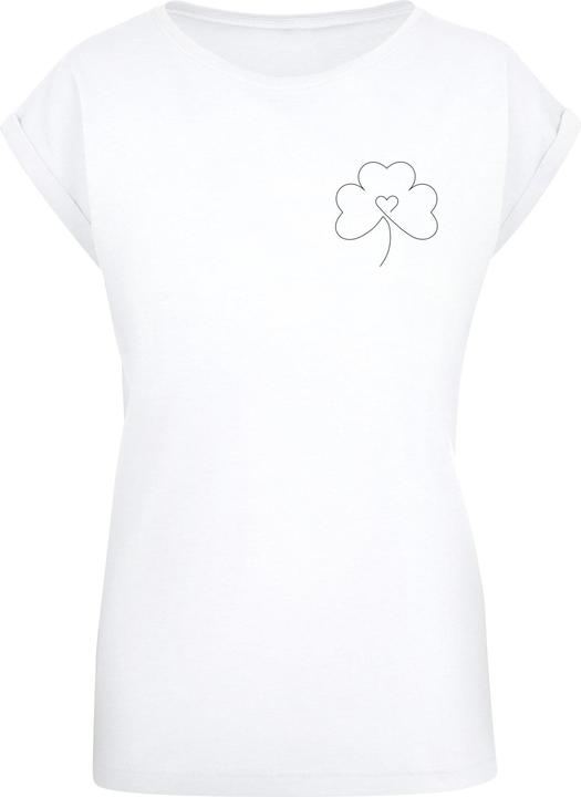 Merchcode Ladies Spring - Leaf Clover Flower T-Shirt - 116567 (XXL)