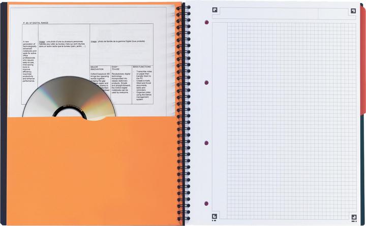 Actual product image Oxford Activebook (A4, Checked, Soft cover)