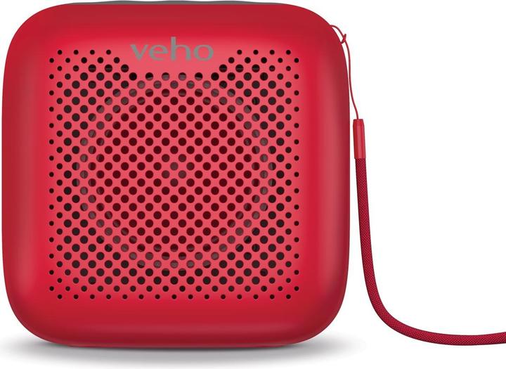 veho Mz-4 Portable Bluetooth Speaker-Red (26 h)