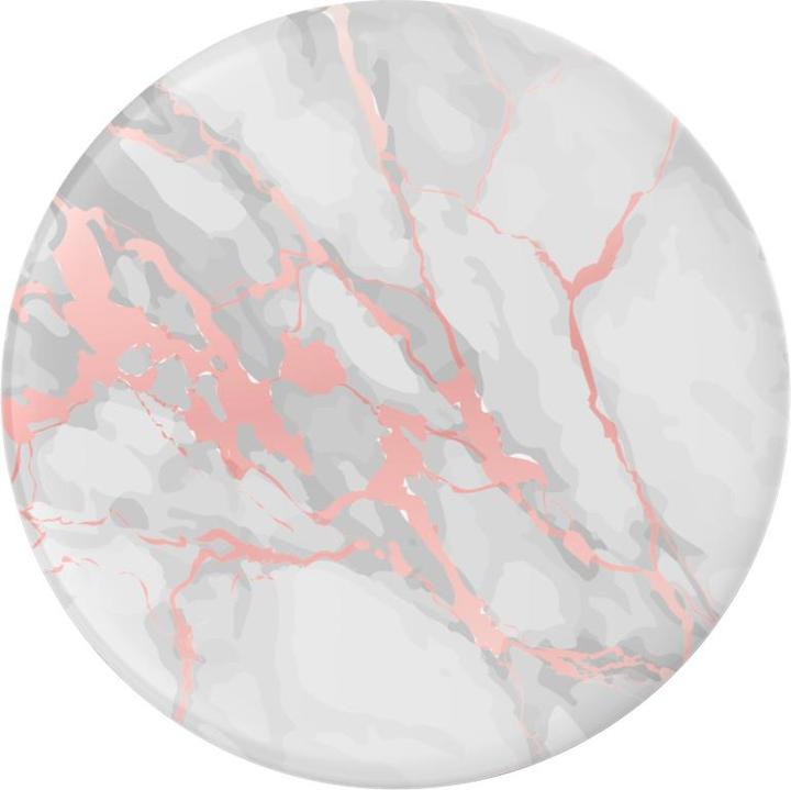 Actual product image PopSockets PopGrip Rose Gold Lutz Marble