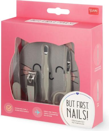 Produktbild Legami Maniküre-Set - But First, Nails! Kitty