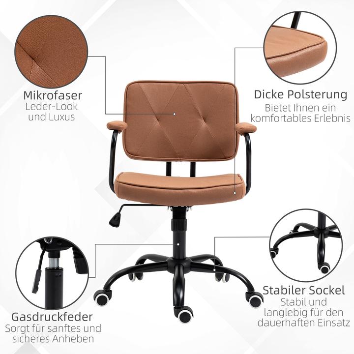 Actual product image Vinsetto Office chair with castors