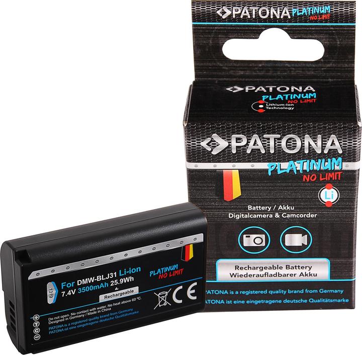 Produktbild Patona Platin. Akku Panasonic DMW-BLJ-31 (Kamera Akku)