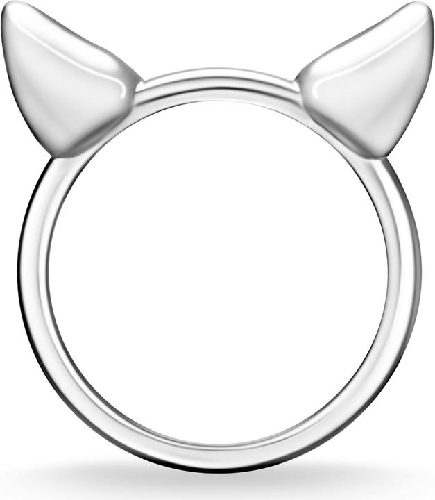 Produktbild Thomas Sabo Ring Katzenohren silber (52, 925 Silber)