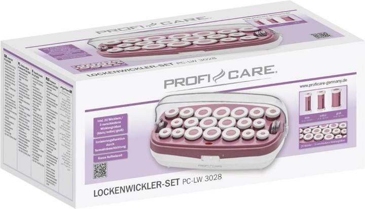 Actual product image Profi-Care PC-LW 3028 baltas/maroon curling iron