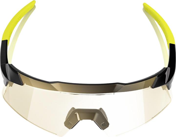 Actual product image 100% Aerocraft - Gloss Metallic Black - Photochromic Lens (gloss metallic black, Photochromic)