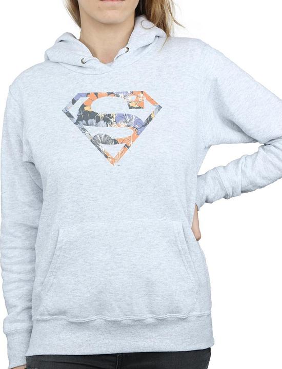 Produktbild Superman Floral Logo 2 Kapuzenpullover (M)