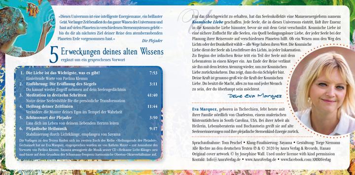 Produktbild Heilungscode der Plejader (Übungs-CD 2) (Sayama, Eva Marquez, Deutsch)