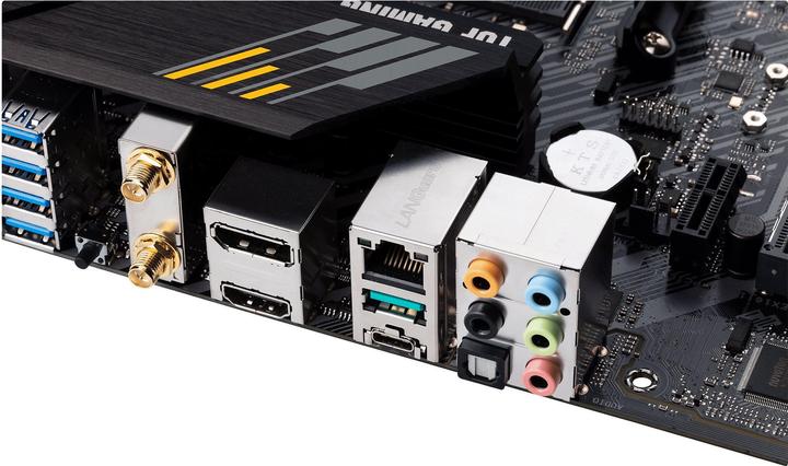 Actual product image ASUS TUF GAMING B550M-PLUS WIFI II (AM4, AMD B550, mATX)