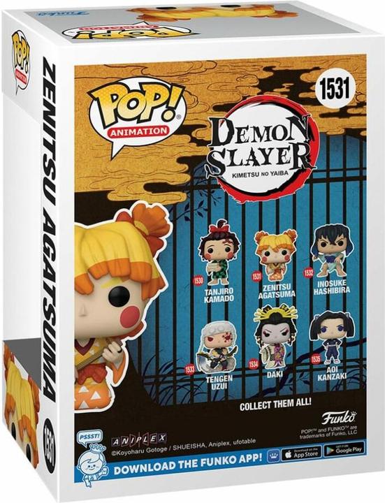 Image du produit Funko Demon Slayer: Kimetsu no Yaiba POP! Animation Figur Zenitsu(Kimono) 9 cm