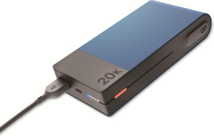 Immagine prodotto GP Batteries GP PowerBank MP20B 20000mAh USB-C/USB-A blu 130M20BBLUE (20000 mAh, 22.50 W, 74 Wh)