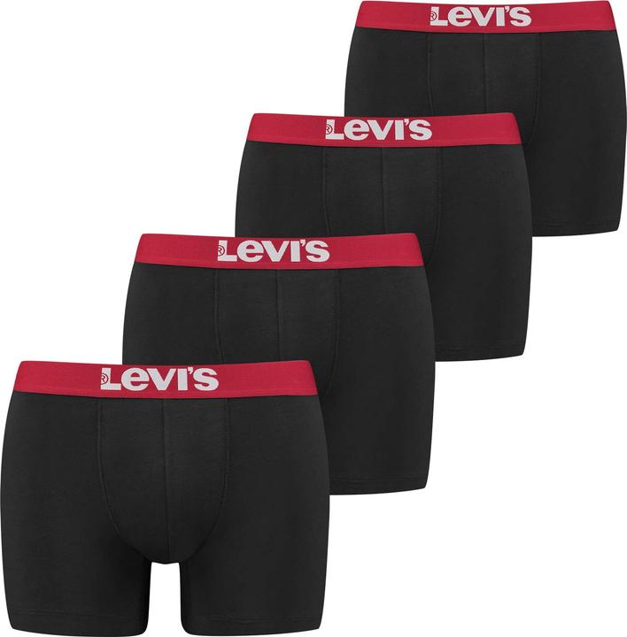Actual product image Levis Boxer shorts Casual Stretch SOLID BASIC BOXER BRIEF ORG CO 4P ECOM (M, pack of 8)