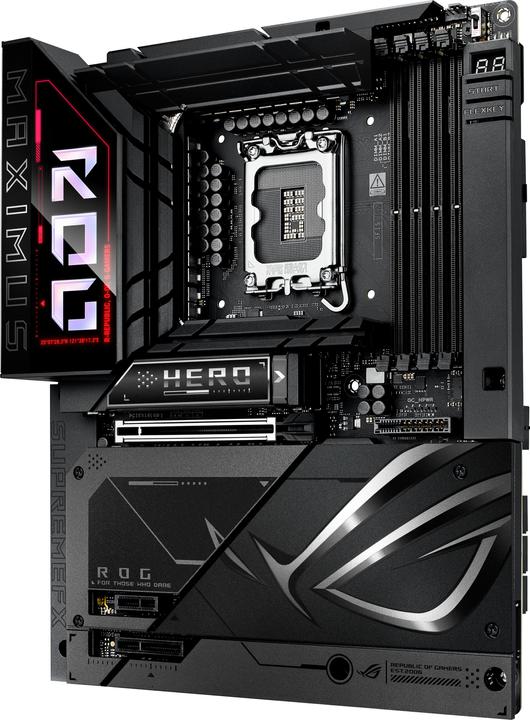 Produktbild ASUS Rog Maximus Z890 Hero Btf (LGA 1851, Intel Z890, ATX)