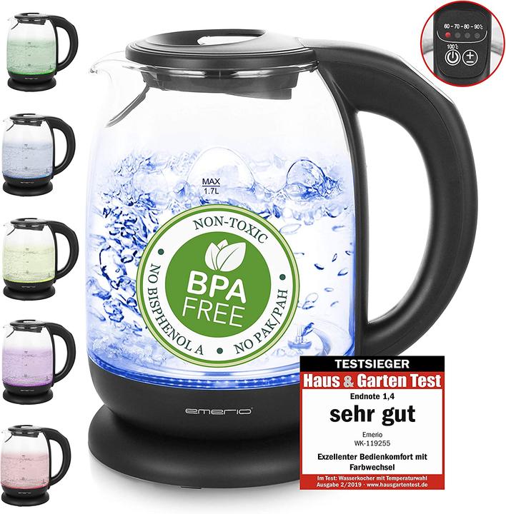 Actual product image Emerio WK 119255 Kettle (1.70 l)