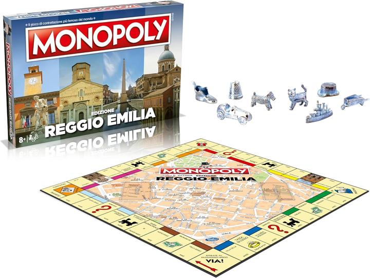 Actual product image Winning Moves Monopoly - Reggio Emilia Edition