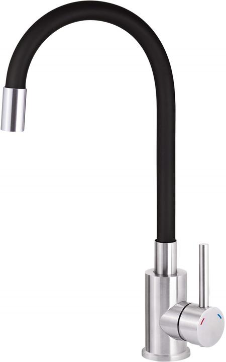 Actual product image Deante Bateria kuchenna Luno stojąca czarna (BOC B720)