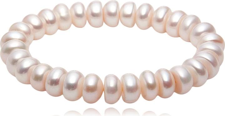 Produktbild Leyda Armband Perle Weiss (19 cm, Perle)