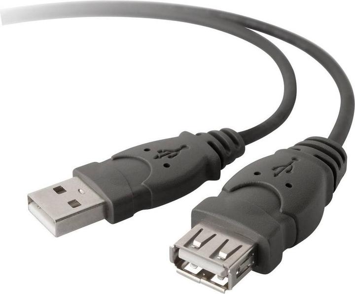Image du produit Belkin Câble d'extension USB (1.80 m, USB 2.0)