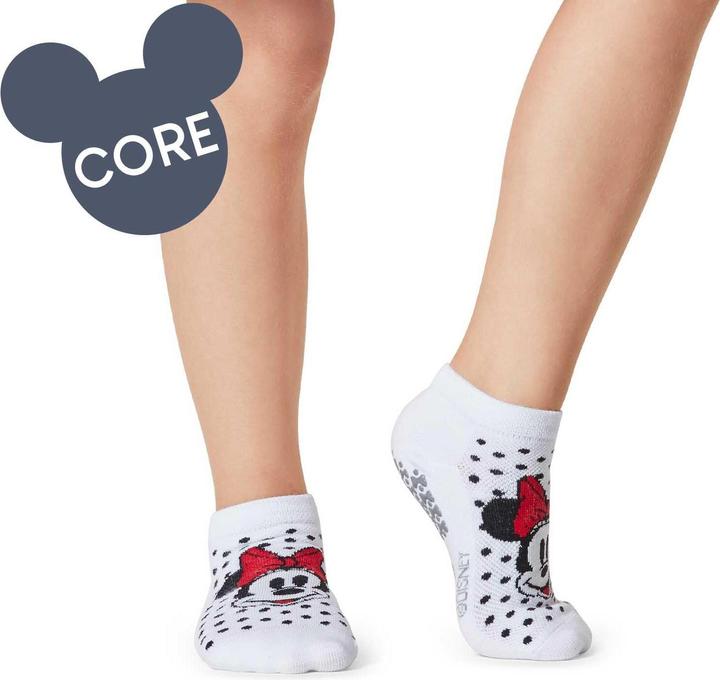 Produktbild Tavi Noir Trainingssocken Disney Grip Kids Low Rise M, Minnie Pack (2er Pack, M/L)