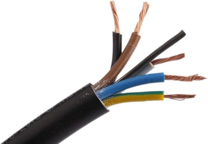 Immagine prodotto Rs Pro H05VV-F 3185Y 5 Core 0.75mm Black Cable (0.29 m)