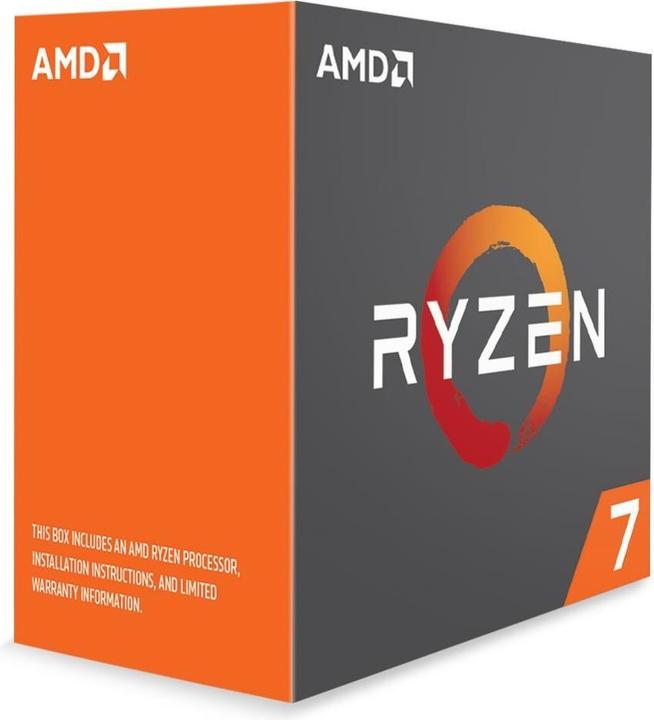 Productafbeelding AMD Ryzen 7 1700X (AM4, 3.40 GHz, 8 -Core)