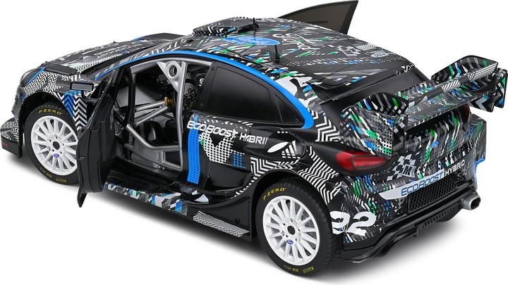 Image du produit Solido 1:18 Ford Puma WRC noir