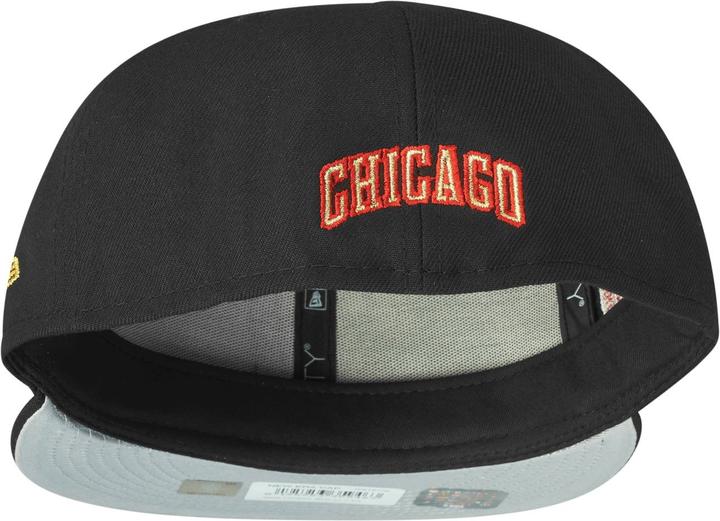 Actual product image New Era 59Fifty Fitted Cap - STARS Chicago Bulls noir (8)