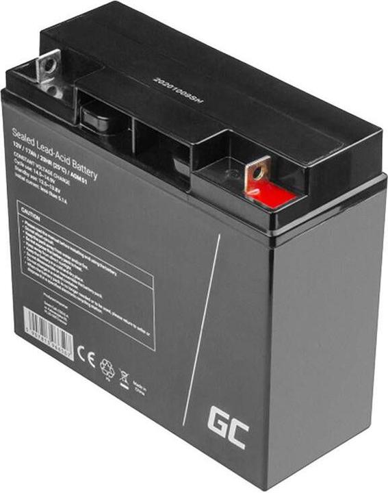 Produktbild GreenCell AGM Battery Lead Acid VRLA 12V 17Ah for motor boats and electric - Batterie - 17 (12 V, 17 Ah)