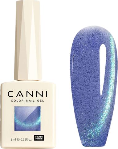 Produktbild Canni Gellack Cat Eye Blau-Violett / 8026 UV/LED (8026 Blau-Violett, UV-Gel Lack)