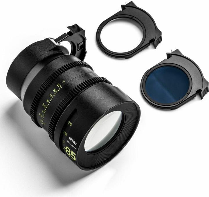 Actual product image Nisi ATHENA PRIME Full Frame Cinema Lens Kit – 18mm T2.2, 40mm T1.9, 135mm T2.2 + Hard Case (L Mount) (full size)
