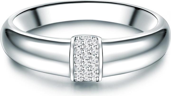 Trilani Damen Sterling Silber Zirkonia silber - 12566