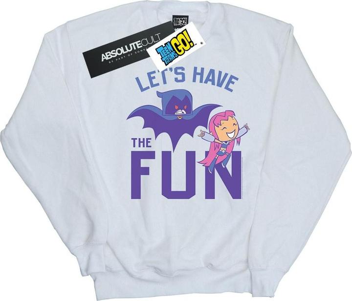 Image du produit - Sweat TEEN TITANS GO LET'S HAVE THE FUN - Fille (128)